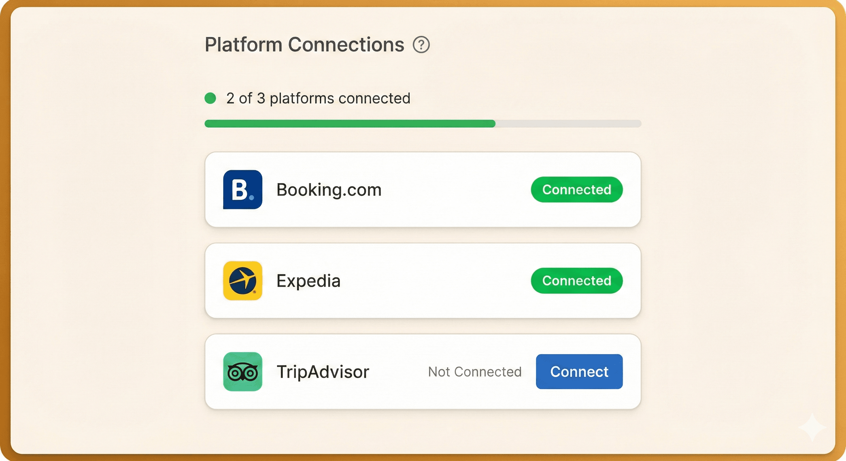 Connection Status Dashboard